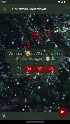 Christmas countdown android App screenshot 11